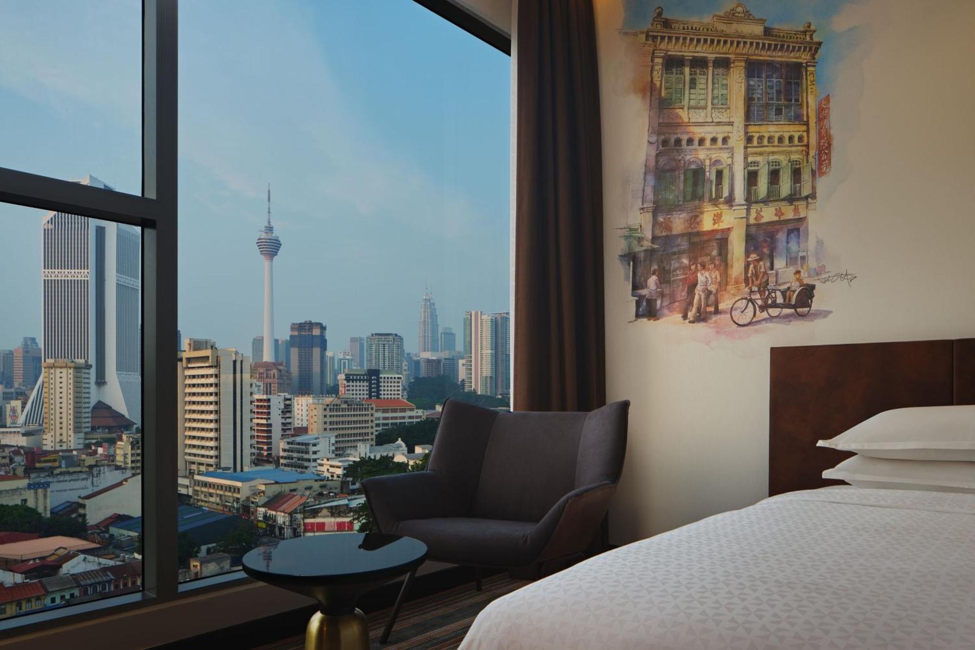 Grote Premier Downtown Kamer met Kingsize Bed